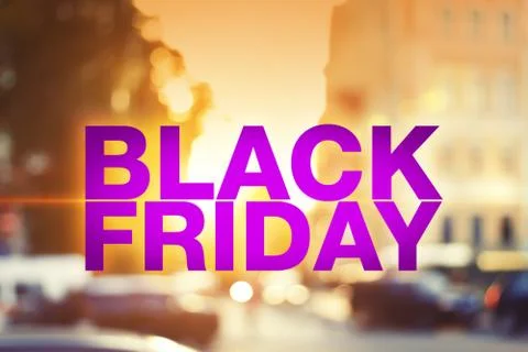 Black friday poster. Stock Photos