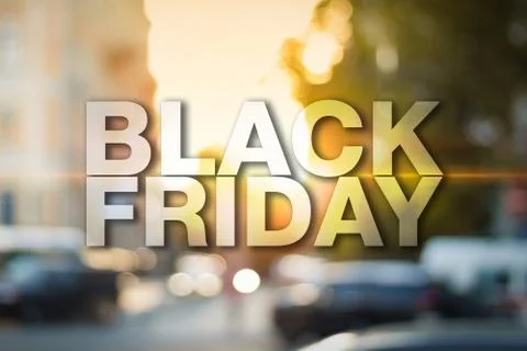 Black friday poster. Stock Photos