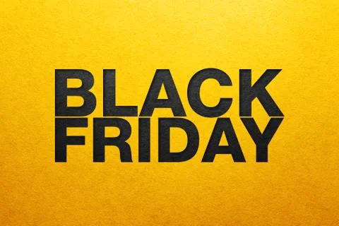 Black friday poster. Stock Photos