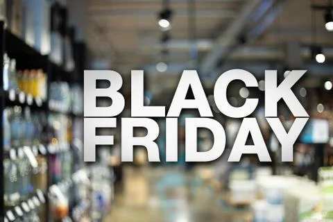 Black friday poster Stock Photos