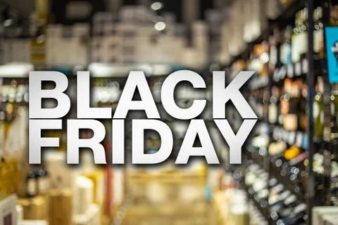 Black friday poster Stock Photos