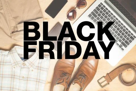 Black friday poster. Stock Photos
