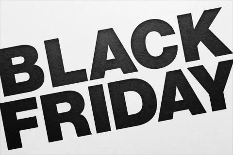 Black friday poster. Stock Photos
