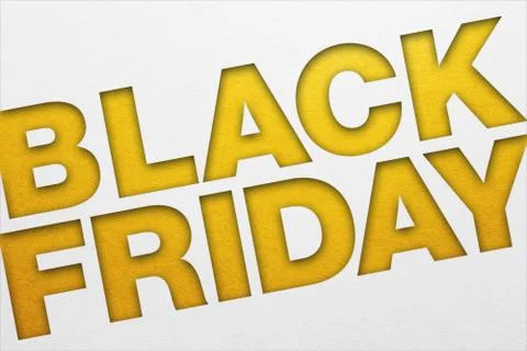 Black friday poster. Stock Photos