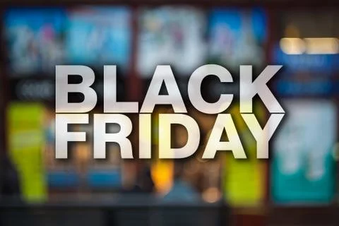 Black friday poster Stock Photos
