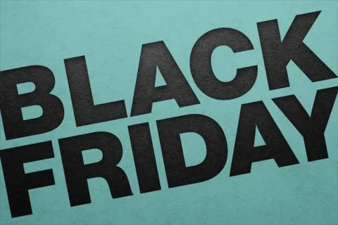 Black friday poster. Stock Photos
