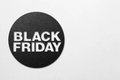 Black friday poster. Stock Photos