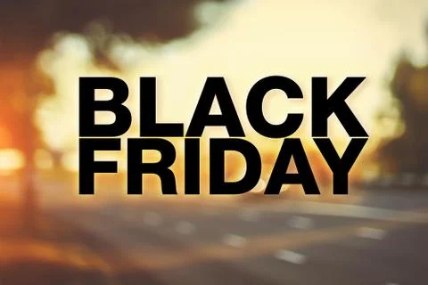 Black friday poster Stock Photos