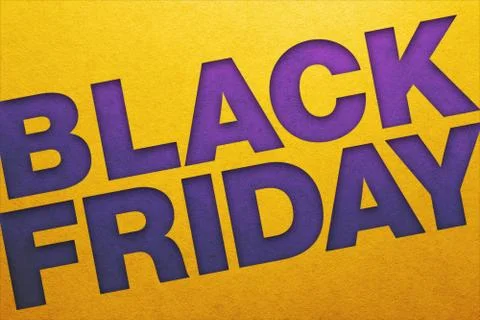 Black friday poster. Stock Photos