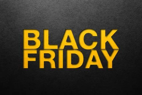 Black friday poster. Stock Photos