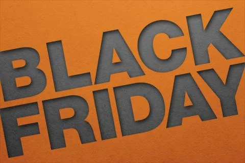 Black friday poster. Stock Photos