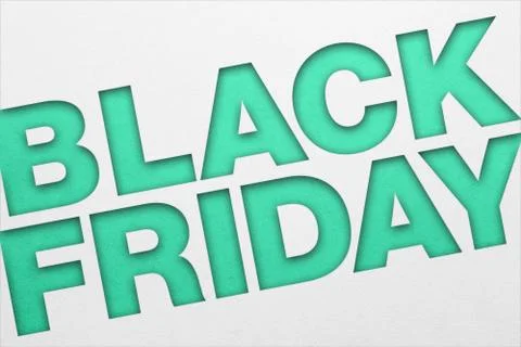 Black friday poster. Stock Photos