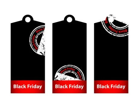 Black friday prce tag Stock Illustration