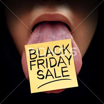 Black Friday Promotional Marketing Stock Illustration