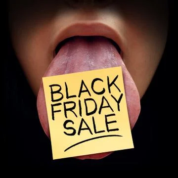 Black Friday Promotional Marketing Stock Illustration