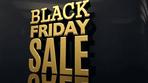 Black Friday Sale 01 Stock Footage