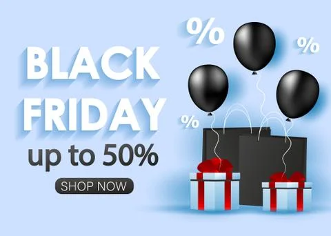 Black Friday sale background. Vector illustration EPS10 Stock Illustration