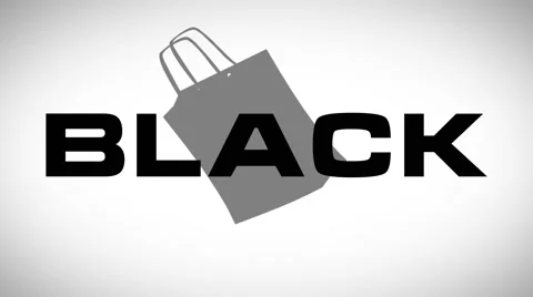 Black Friday Sale - Footage - Looped Stock Footage