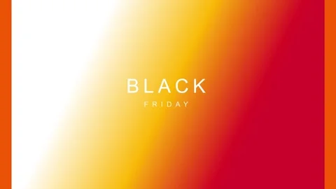 Black friday sale motion background, with vibrant red, and orange gradient .. Stock Footage 344858577