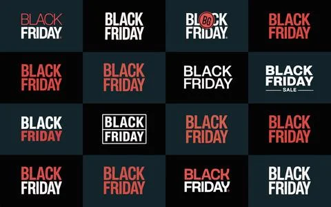 Black friday sale text pattern in white on dark teal background, grid 스톡 일러스트