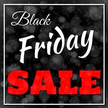 Black Friday sale vector background Stock Illustration
