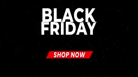 Black Friday Shockwave Text Reveal  Flash Light Sweep Intro Animation  4K Pro Stock Footage 321396762