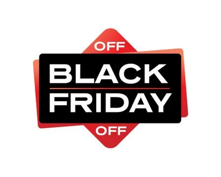 Black friday sign Stock Illustration