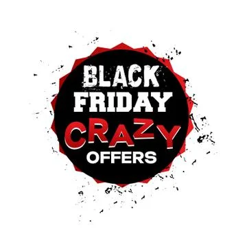 Black friday sign Stock Illustration