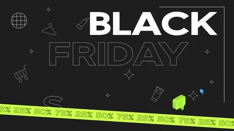 Black Friday Slides for After Effects Stock After Effects