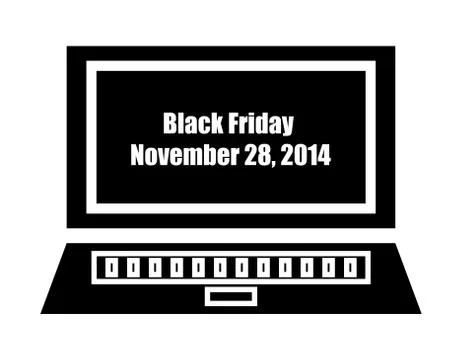 Black friday special background Illustrazione stock