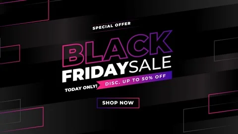 Black Friday Special  Get 50% Off Your Purchase Stock Footage 314748178