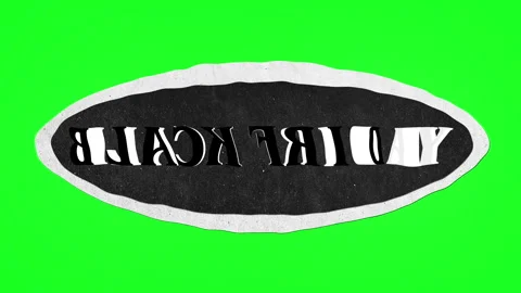 Black Friday Sticker 4K Stock Footage 289728819