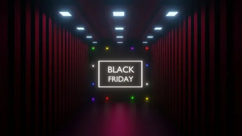 Black Friday Studio Stock Footage 147925030