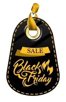 Black Friday tag Stock Illustration