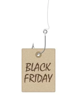 Black friday tag Stock Illustration