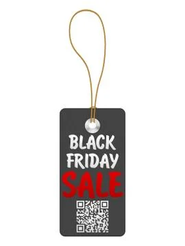 Black friday tag Stock Illustration
