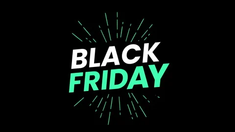 Black friday teaser background animation. Stock Footage 252138111