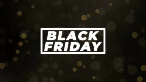 Black Friday Title Motion Graphic Stock Footage 164209828