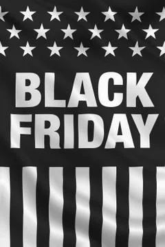 Black Friday USA Stock Illustration