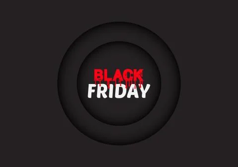 Black Friday Vector Background Stock Illustration