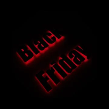 Black Friday. Vector banner for shops, web. Illustrazione stock