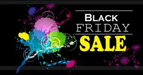 Black Friday. Vector illustration Illustrazione stock