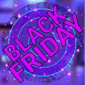 Black Friday Wordcloud. Text cloud. Typography concept. Vector illustration. 스톡 일러스트