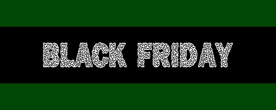 BLACK FRIDAY(156) Stock Illustration