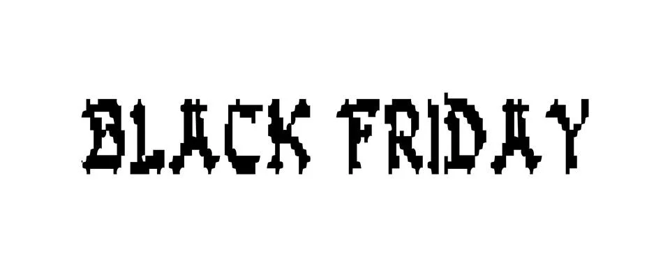 BLACK FRIDAY(3) Stock Illustration
