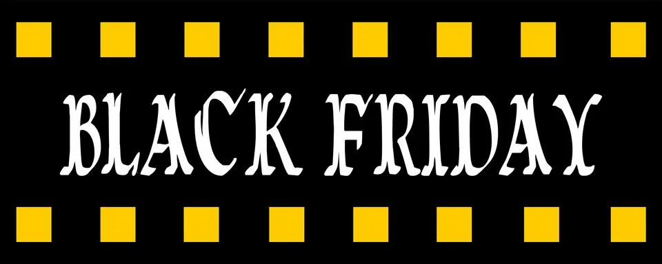 BLACK FRIDAY(353) Stock Illustration