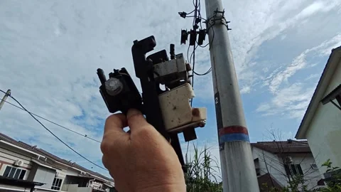 Black fuse carrier. Stock Footage 311557998