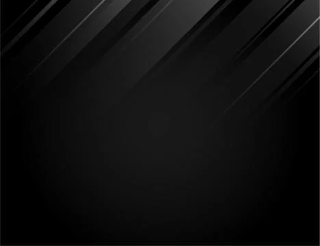 Black futuristic shape abstract background illustration Stock Illustration