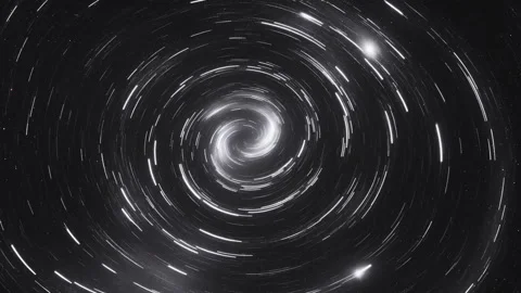 Black Galaxy Vortex Animation Footage Stock Footage 243990652