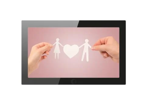 Black generic tablet pc, 3d render. Stock Illustration